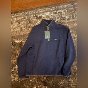 LL Bean half button up